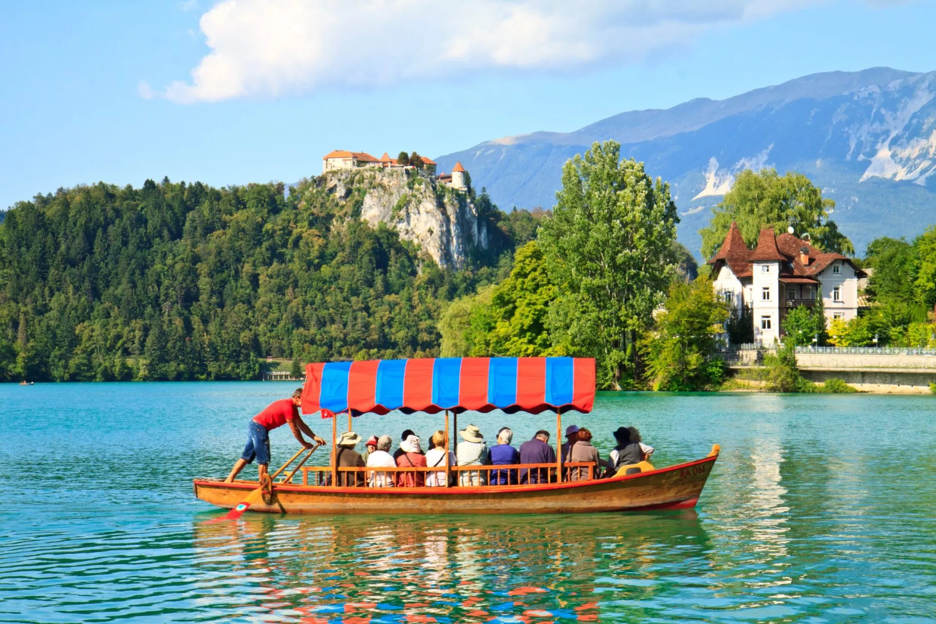 Boot und Bleder See, Slowenien