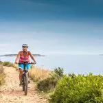 In bicicletta sul capo kamenjak
