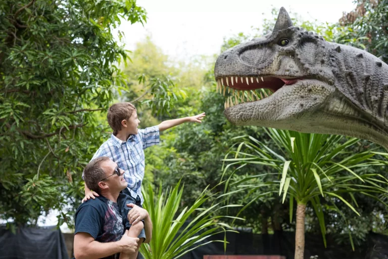 Dino park à l'échelle