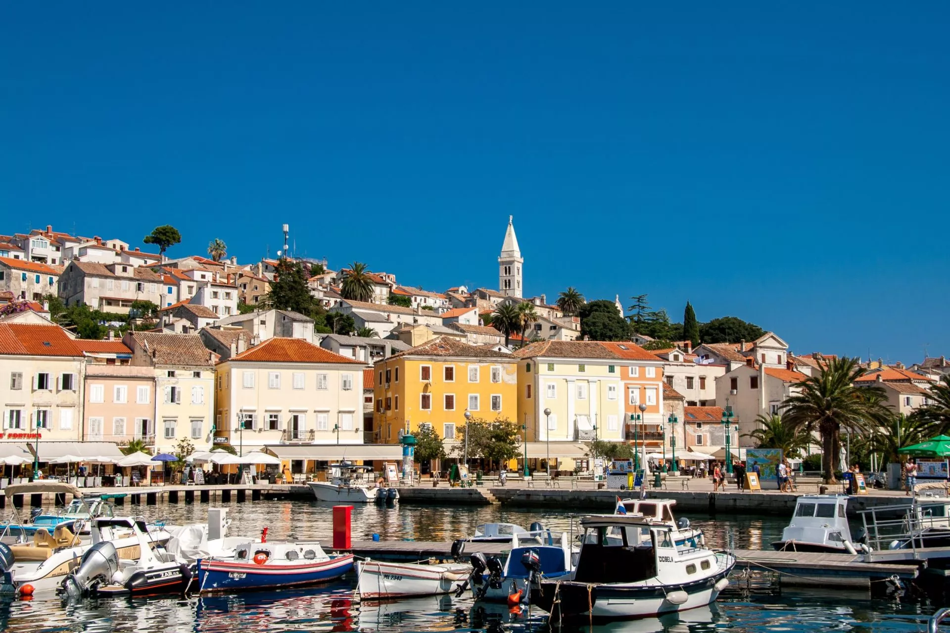 Hafen von  Mali Lošinj