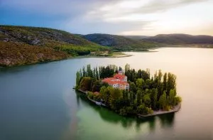 Isola del parco nazionale di Krka