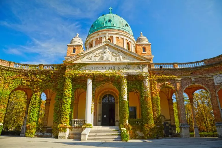 Mirogoj cemetery. Zagreb, Croatia