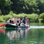 Rafting croatia river