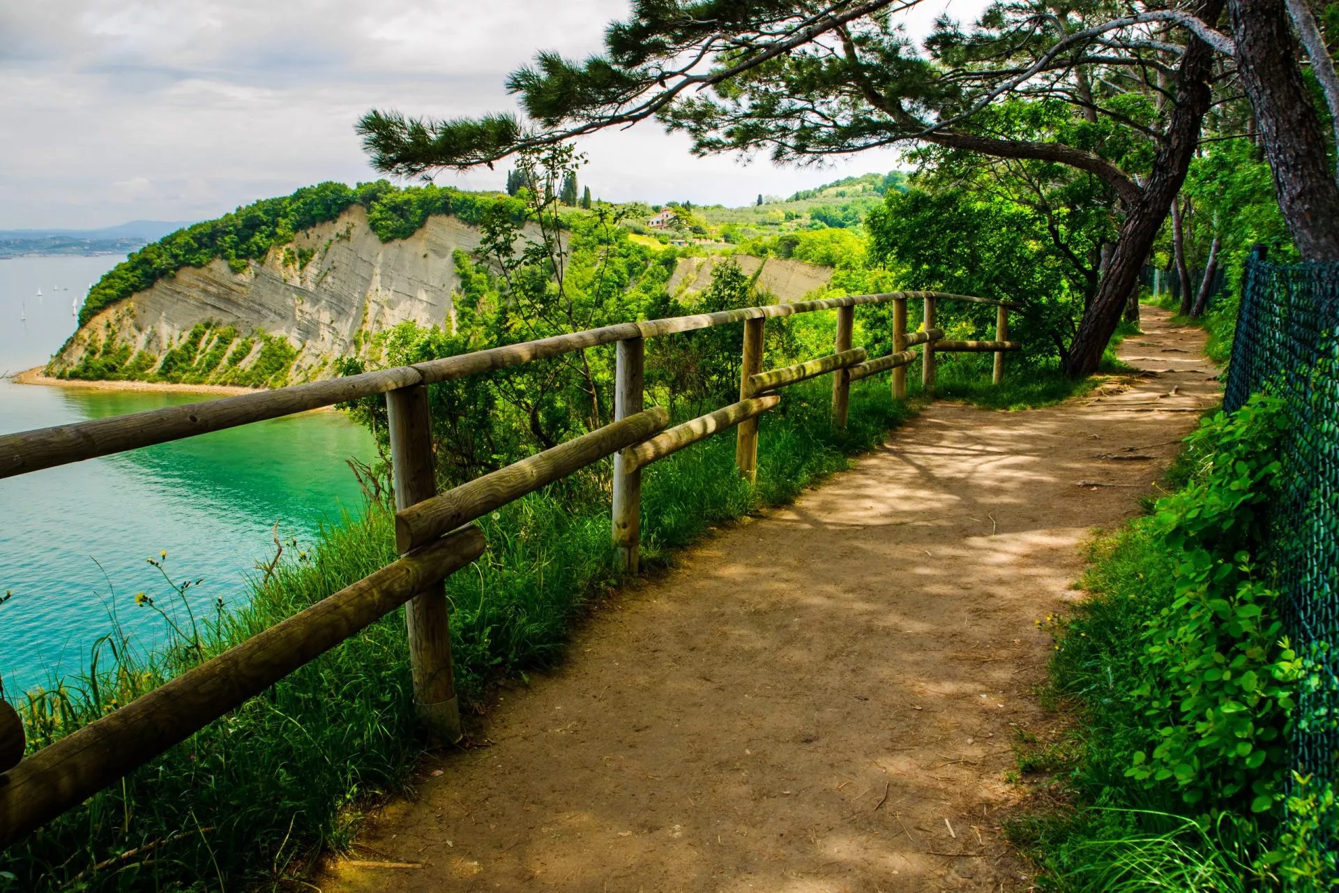 Slovenian coast mesecev zaliv