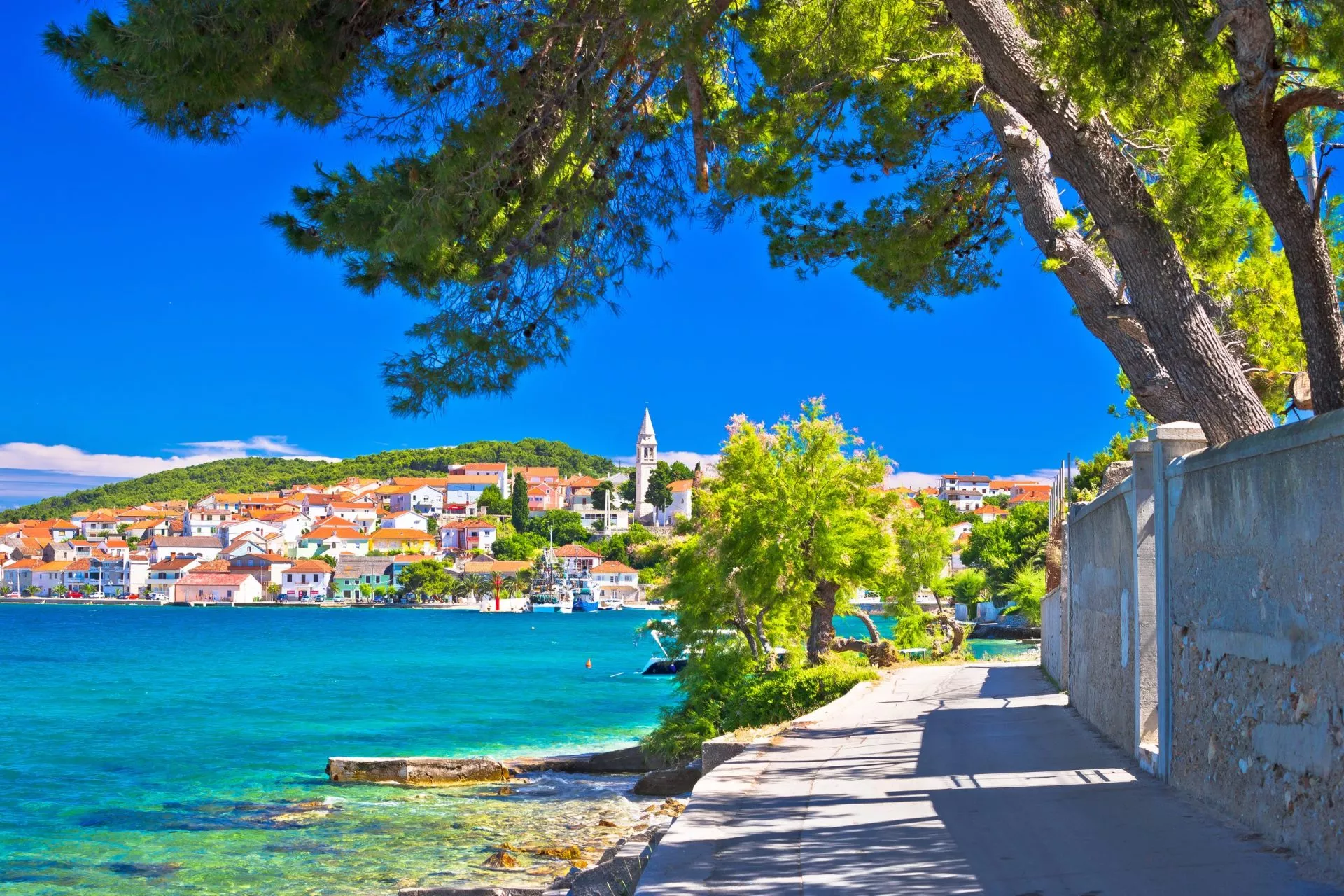 Blick auf Zadar