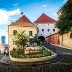 Zagreb capital city of Croatia in summer